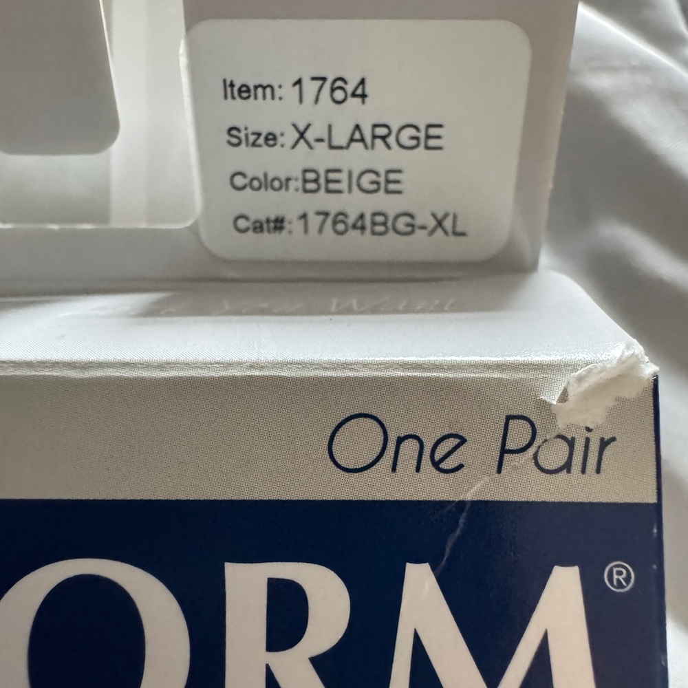 Truform Beige Women's Hosiery Thigh Highs